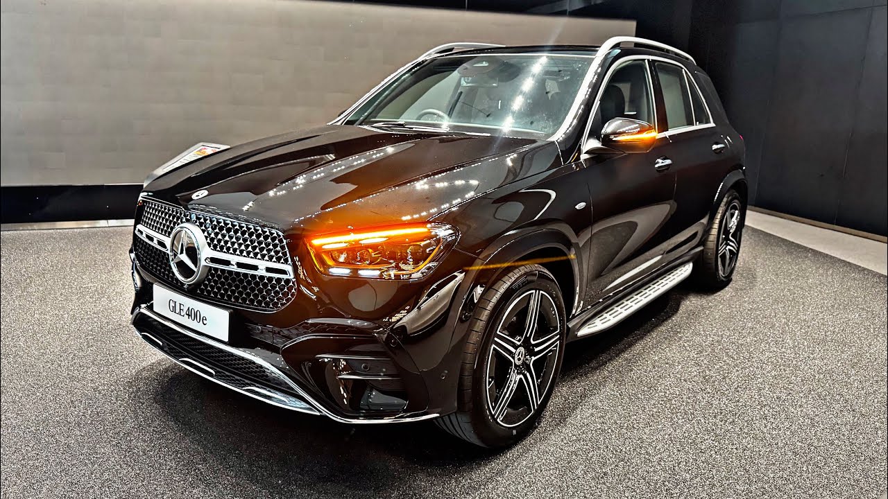 All New Mercedes-Benz GLE 400 e 4MATIC Black Color | Luxury Exterior And Interior Design