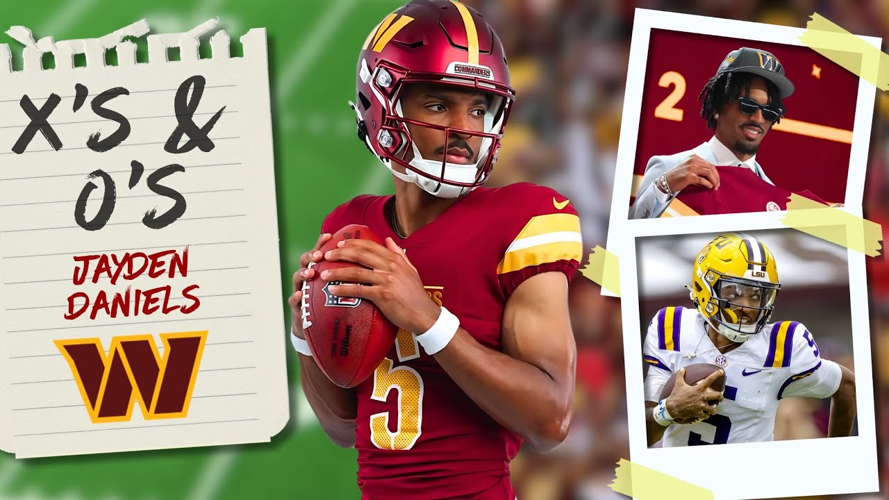 Washington Commanders' rookie QB Jayden Daniels is a HEADACHE! Film Study