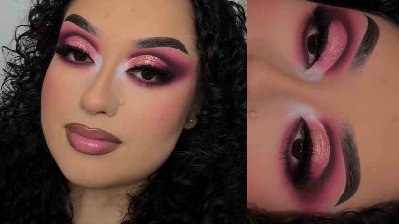 Pink Glitter Cut-Crease | Pink Eyes Til Valentines EP.1💕