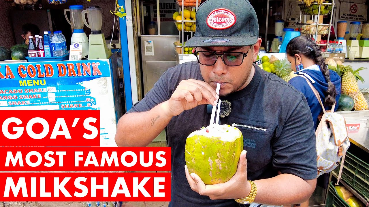 Goa's Most Famous Milkshake | Dr. Shake | Mapusa Market | Goa Street Food | Goa - 2022 |