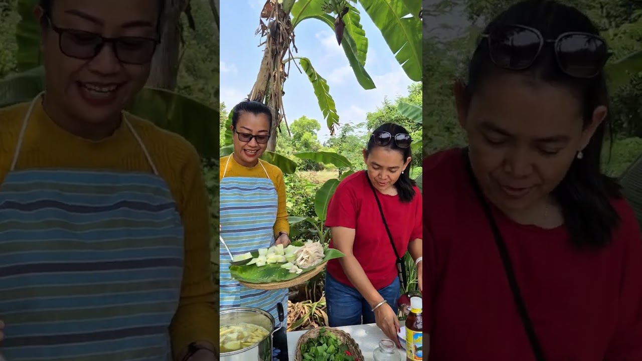 ចំអិនម្ហូបបែបជនបទ