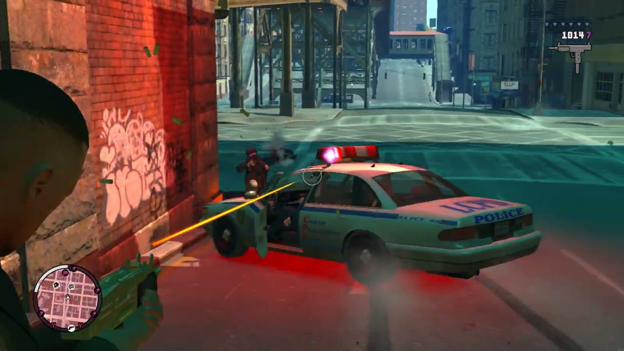 GTA TBoGT - 6 Star Wanted Level Escaped - Luis Made a 6 Star Wanted Level Twice