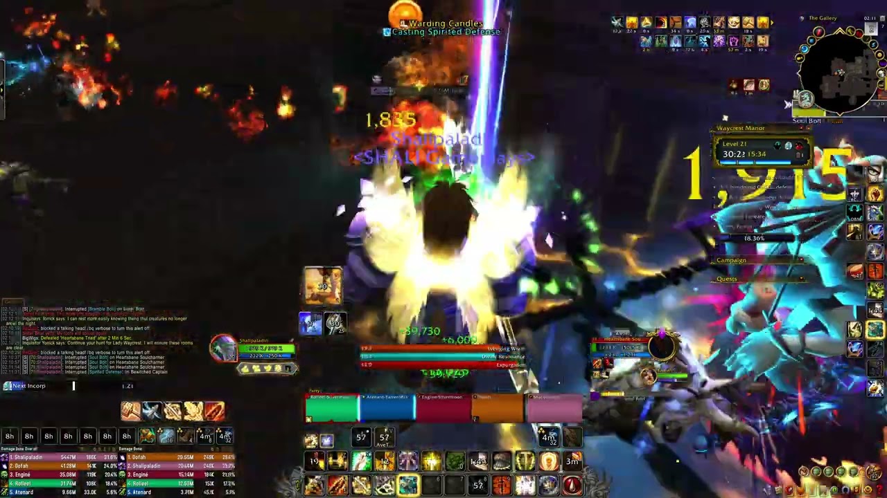 Waycrest Manor +21 | Paladin Retribution DPS | Fortified (Mythic M+ 18 20 25 30)