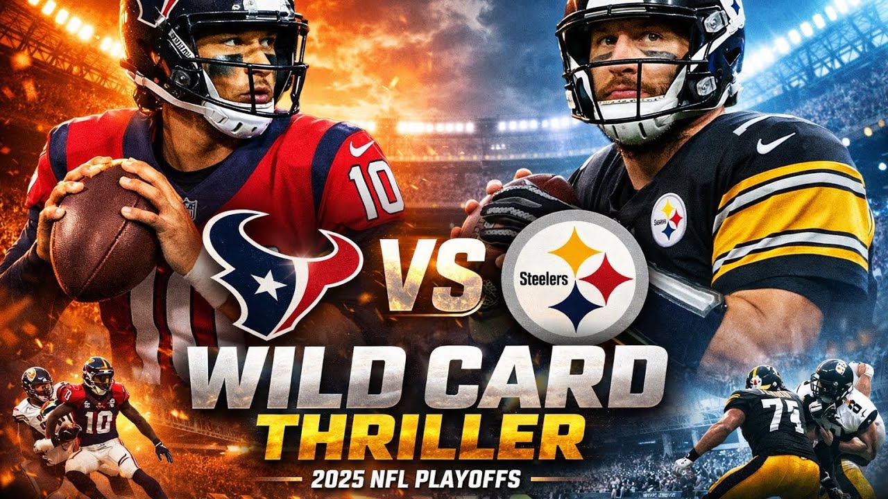Texans vs Steelers Wild Card Thriller | 2025 NFL Season Highlights