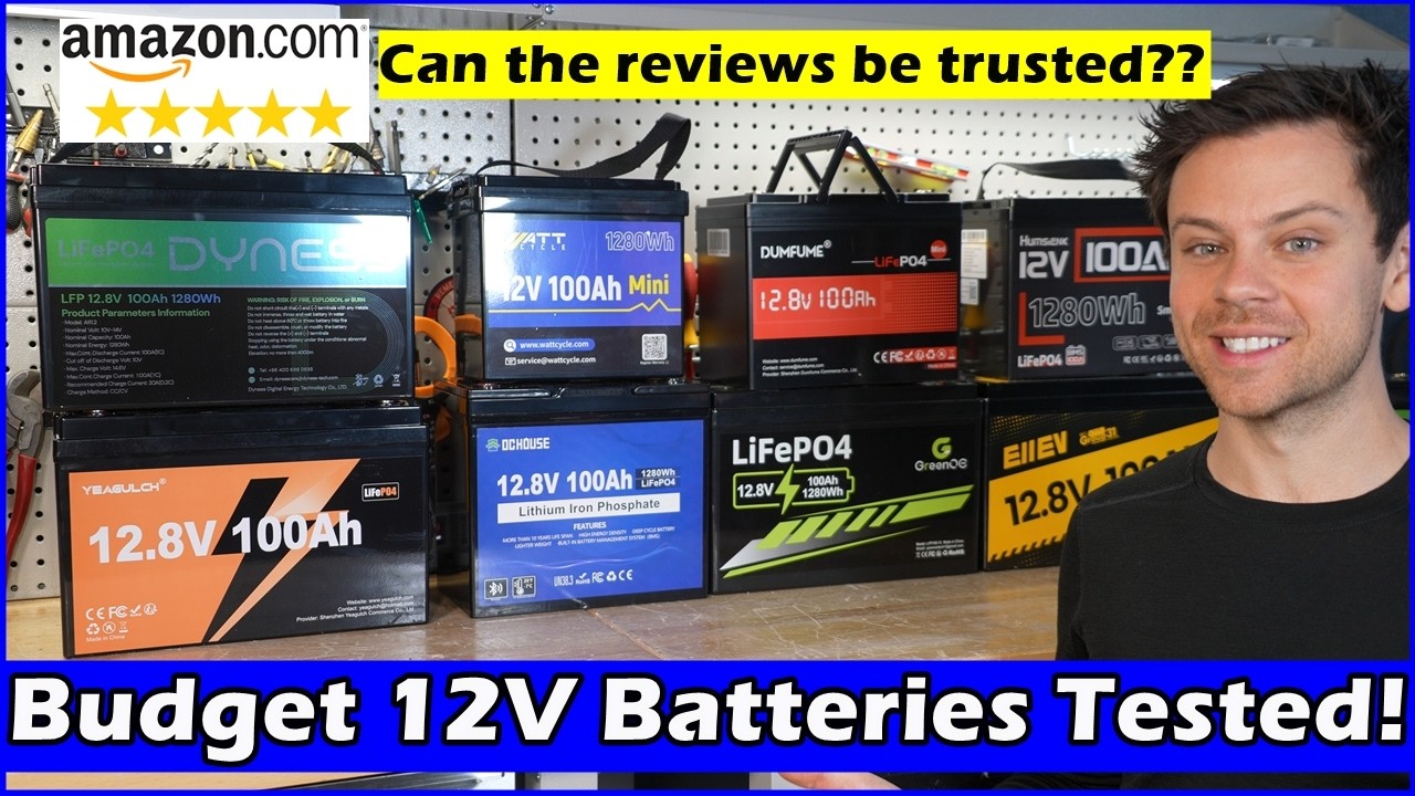 Top Budget 12V LFP Battery Tournament! Which One Will Win?!