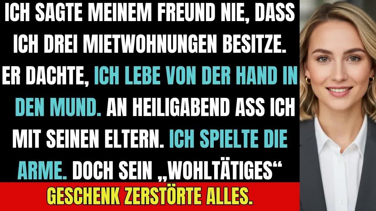 Ich spielte arm beim Weihnachtsessen – sein „Wohltätigkeitsgeschenk“ entlarvte alles