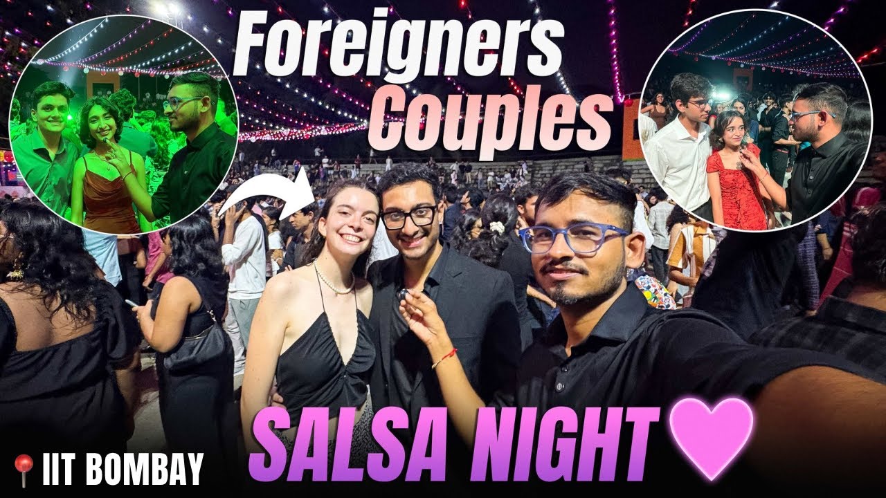 The Most Beautiful Salsa Night of IIT Bombay🔥