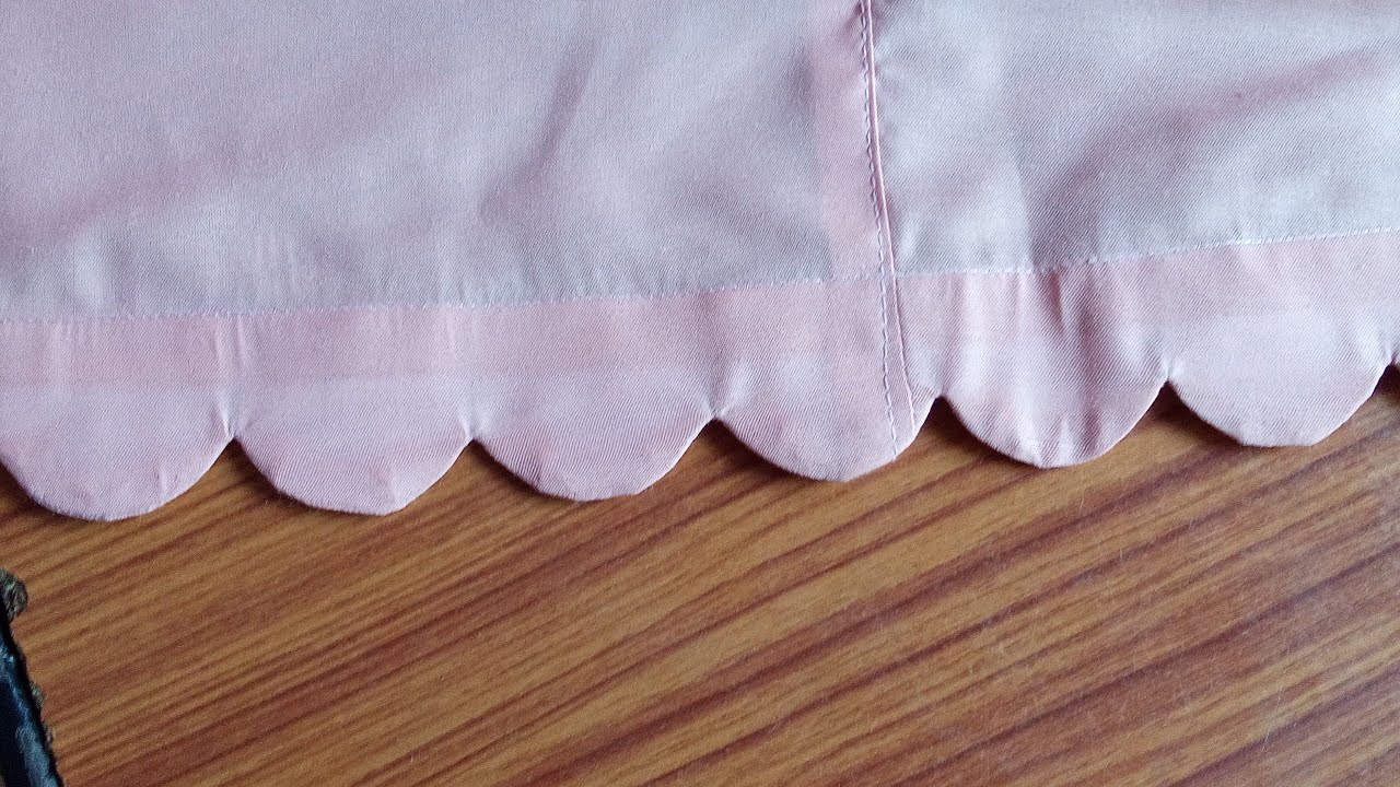 पैंट की मोहरी paucha में कंगूरे बनाने का तरीका/how to make a designer mohri of pant with kangure