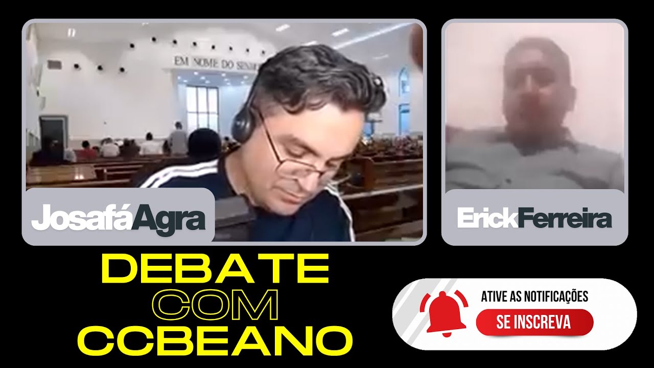 ☢️DEBATE:  Josafá Agra VS CCBeano  (Erick Ferreira).