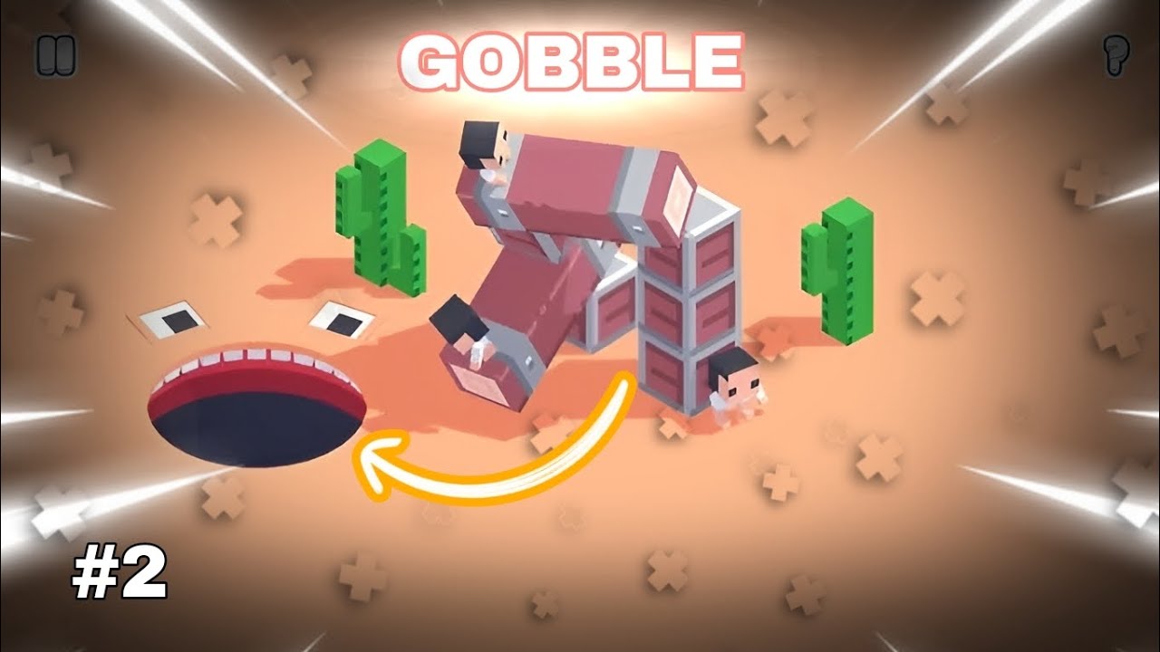FANCADE : GOBBLE LEVEL 21-40 GAMEPLAY | WALKTHROUGH | ALL LEVELS | SIMPLE GAME