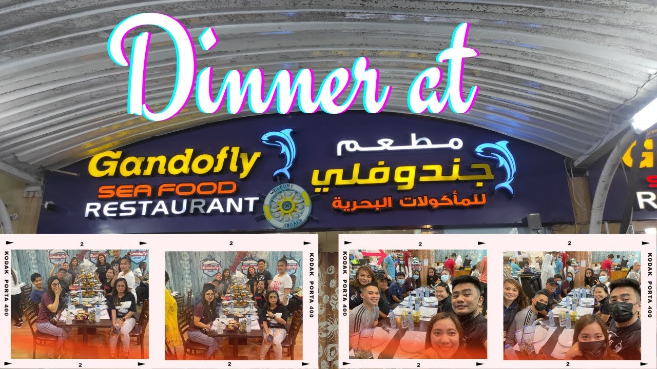 Seafood Night at Gandofly Restaurant | Fun and Laughter with Them # Seafood #FishMarket #AbuDhabi