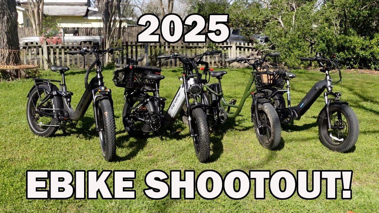 EBIKE SHOOTOUT: Magicycle Ocelot 2.0, Fiido T1 Pro, Heybike Horizon, And Cyrusher Kommoda 2.0