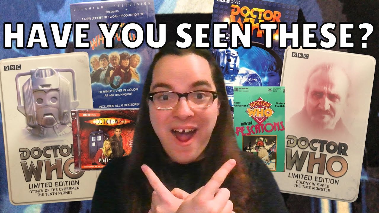 This Box was Bigger on the Inside! Unboxing Doctor Who VHS's, DVDs & Blu-rays from John Fischer!