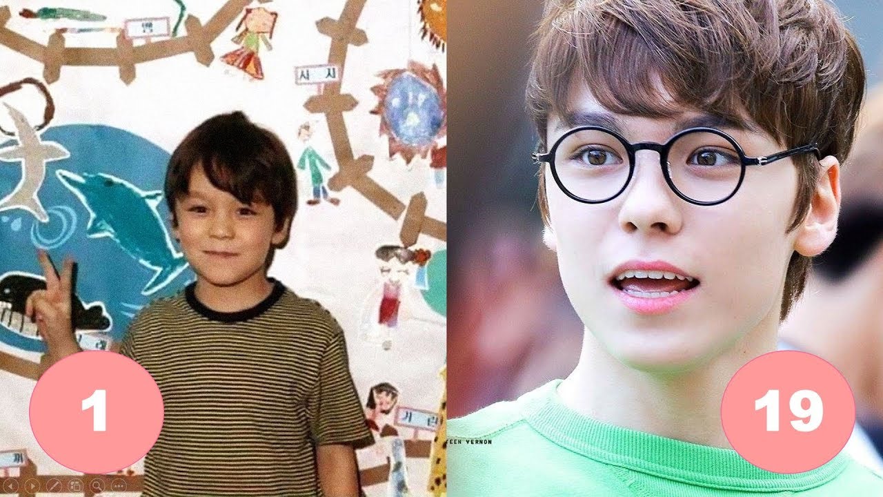 Vernon SEVENTEEN Childhood | From 1 To 19 Years Old