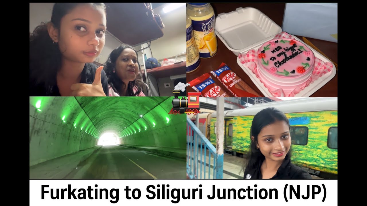 Furkating junction to New Jalpaiguri  অসমৰ পৰা Gangtok লৈ কেনেকৈ যাব? #viralvideo #youtubesearch 
