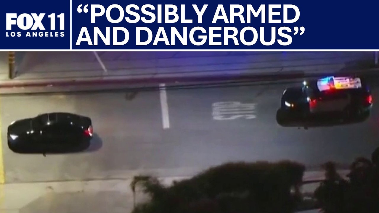 Police chase involving possibly armed suspect