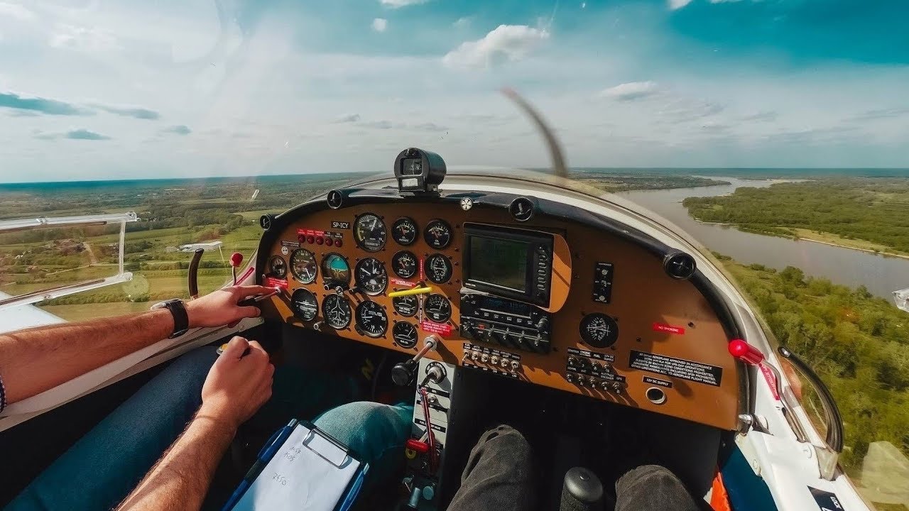 FLY DAY | AERO AT3 Aircraft SP-ICY | Konstancin | 2.7K cinematic | GoPro Hero 7 Black