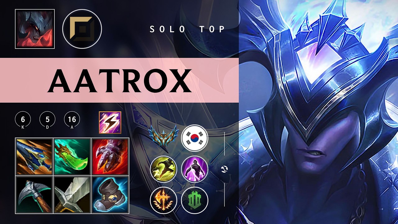 Aatrox Top vs Ornn - KR Challenger Patch 26.04