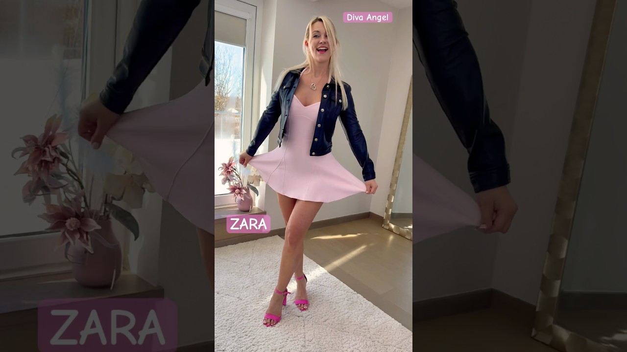 Today ZARA dress 🌸 @DivaAngelLife  #zara #trending #new #fashion #today #live for fashion porpoises