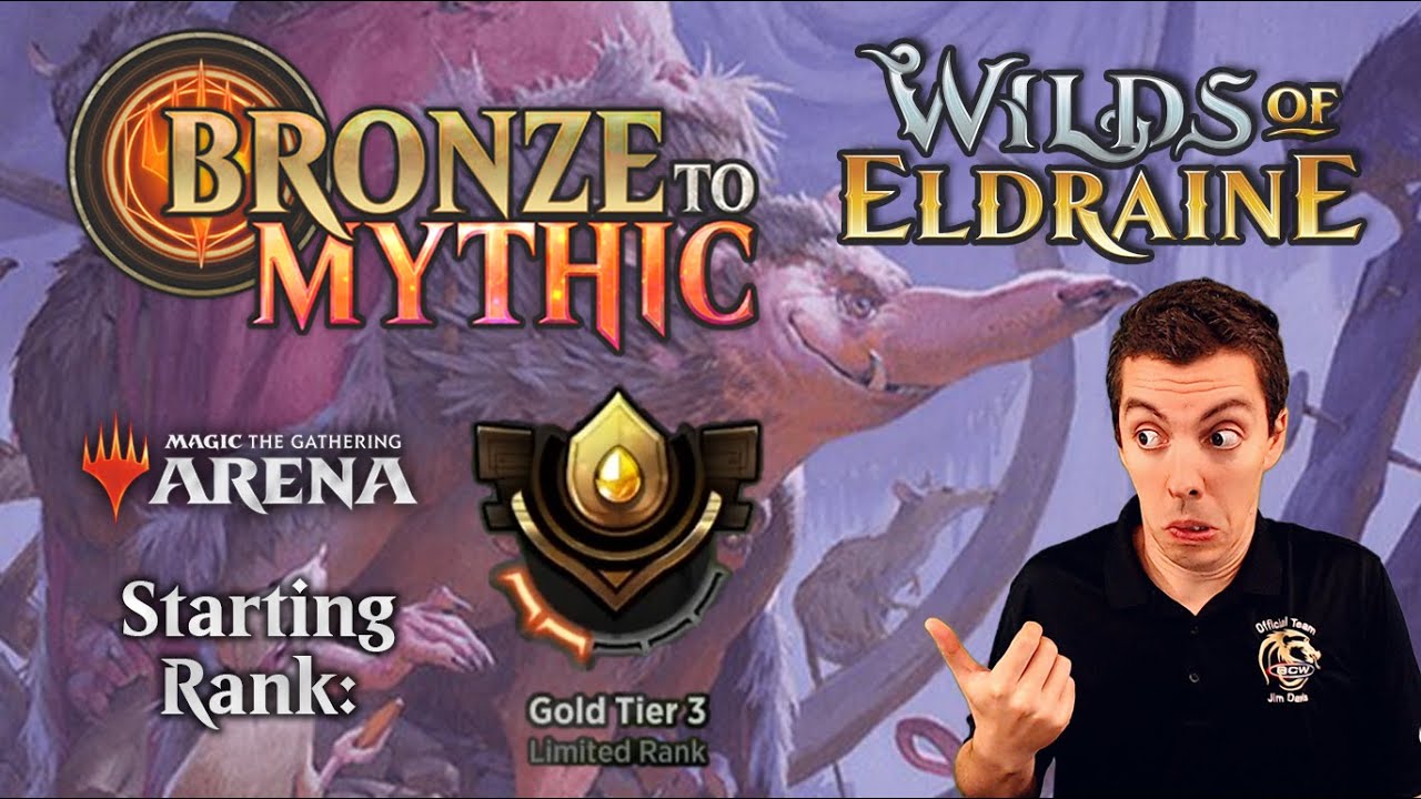 🥇 Bronze To Mythic: Episode 7 - Starting Rank: Gold 3 - (MTG Arena: Wilds Of Eldraine)