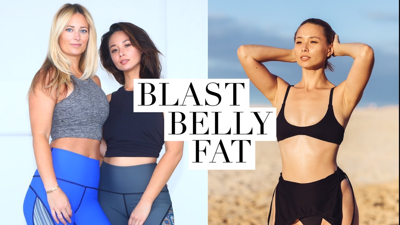 10 Easy Exercises To Tighten Your Lower Abs | Aja Dang + Laura Varney