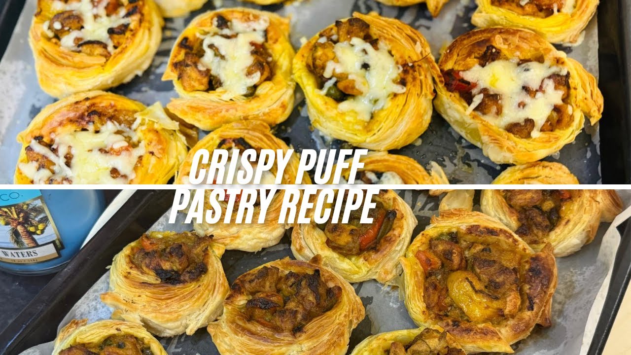 Ramadan Special Crispy Puff Pastry Recipe  Quick & Easy Iftar Snack