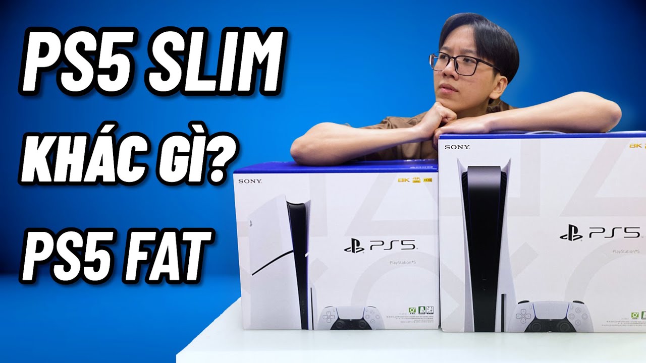 Máy PS5 Slim và Máy PS5 Thường Khác Gì Không | Mua Máy PS5 Nào Phù Hợp