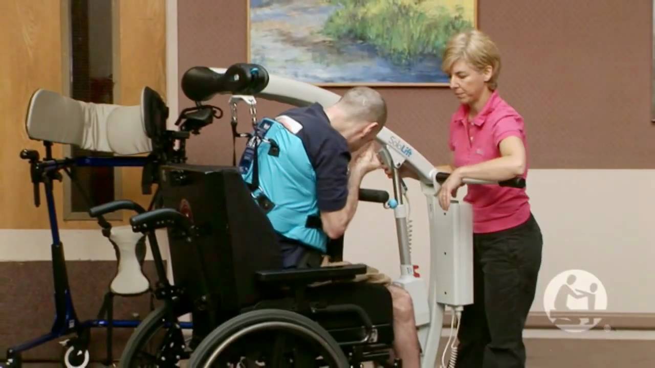 Rifton SoloLift: Dignified, secure transfers with an Electric Patient Lift
