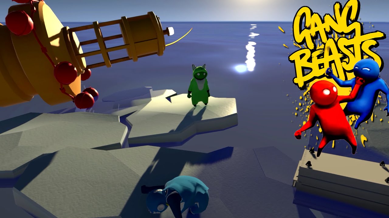 Gang Beasts - We're Stranded [Father and Son Gameplay]