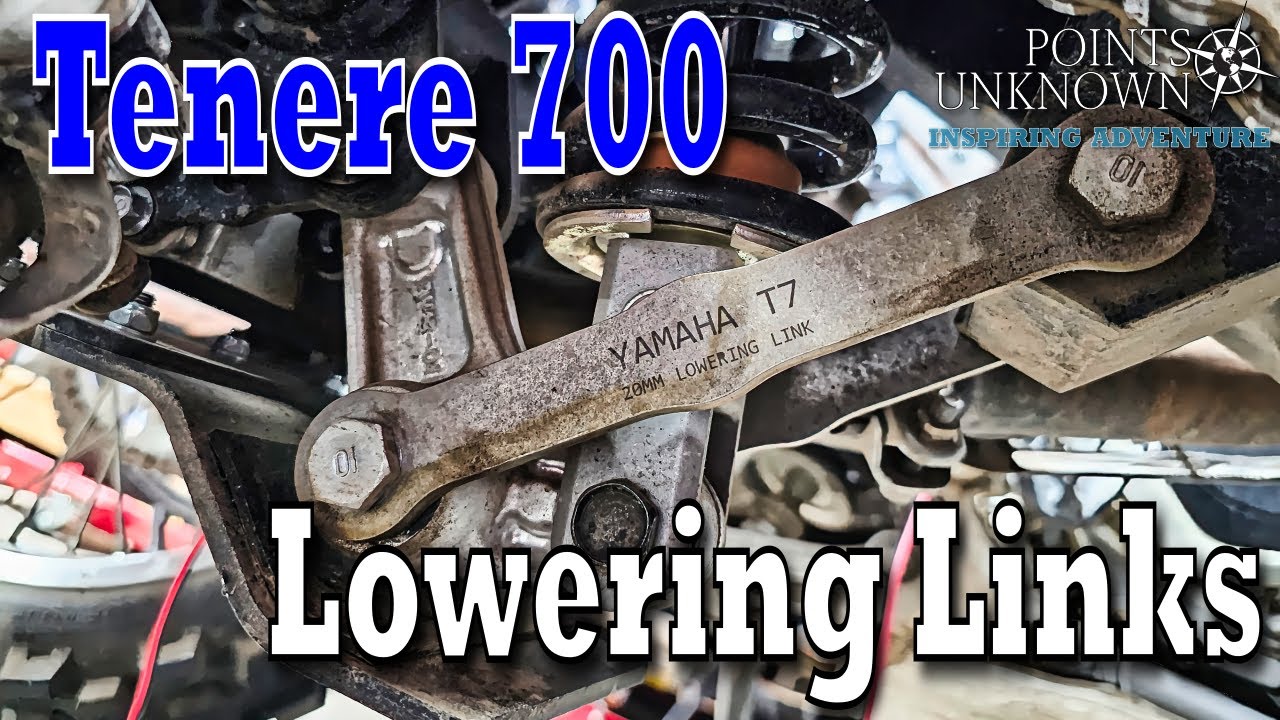 Installing Rally Raid Lowering Links on Yamaha Ténéré 700: An 8 Step Guide