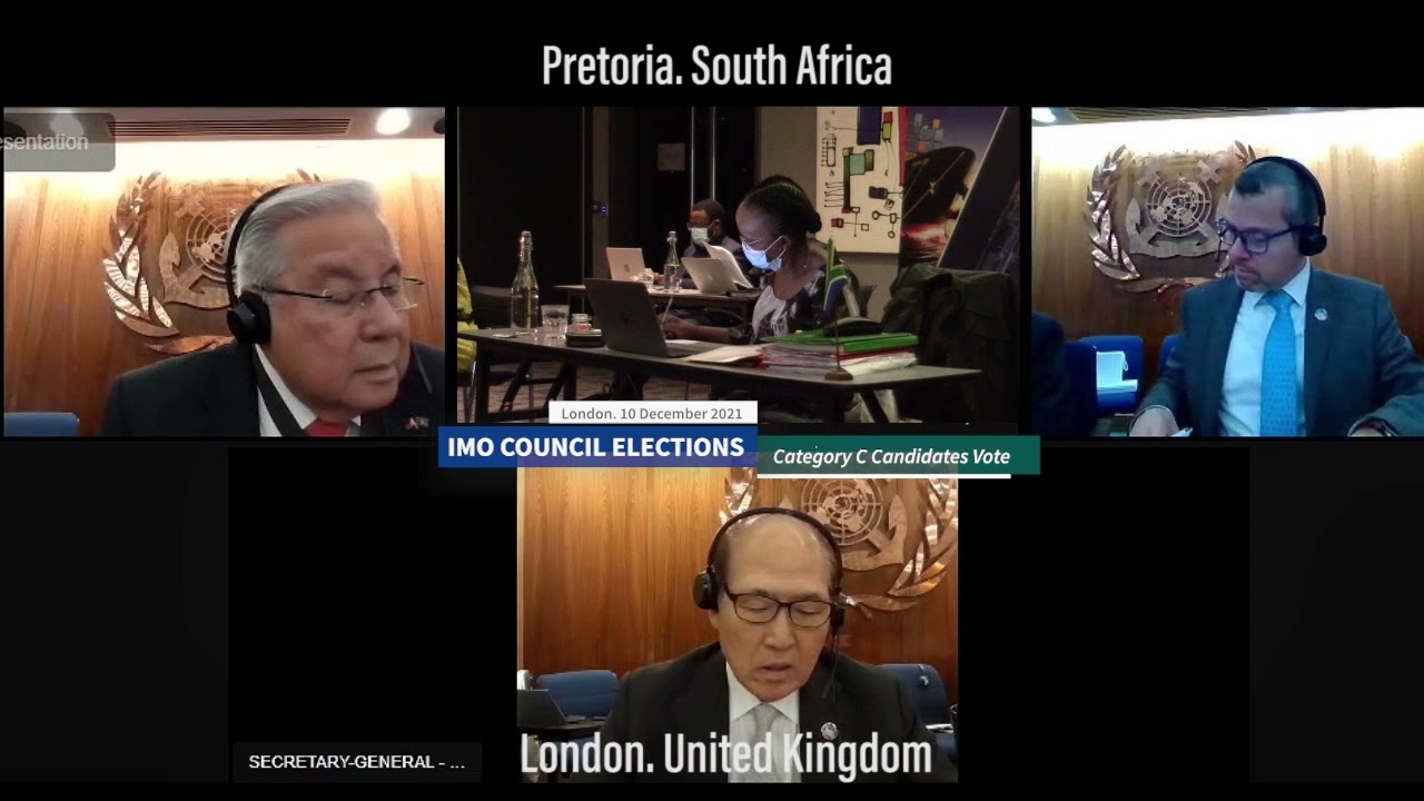 IMO Council Elections 2021 - Category C (South Africa)