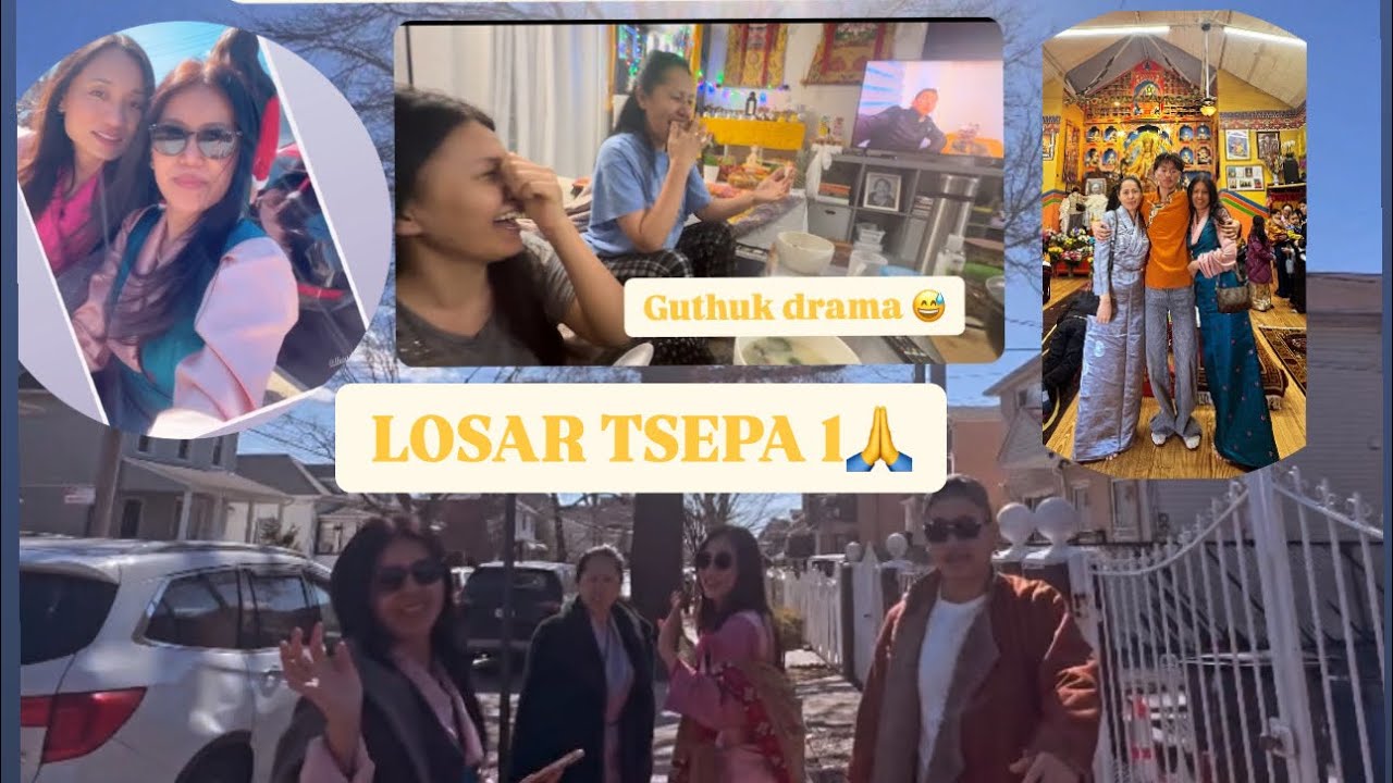 LOSAR TSEPA 1 IN NEW YORK🫶🏽 |  WHAT DID I GET ⁉️   🫛 or ? | tibetan vlog