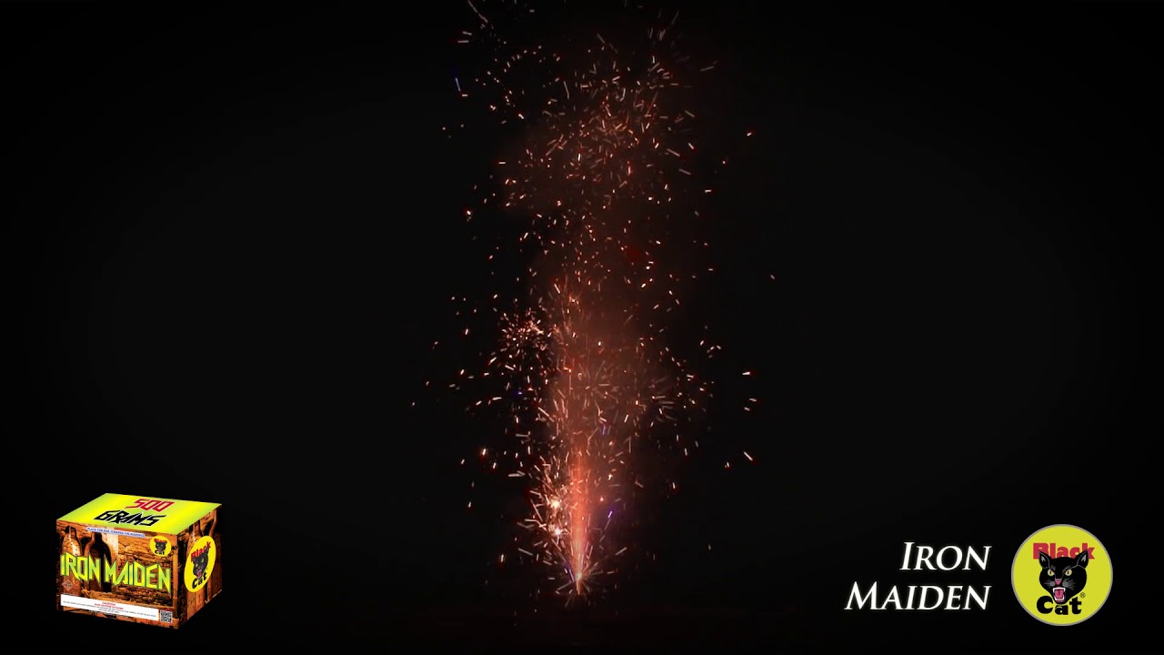 Iron Maiden - Black Cat Fireworks