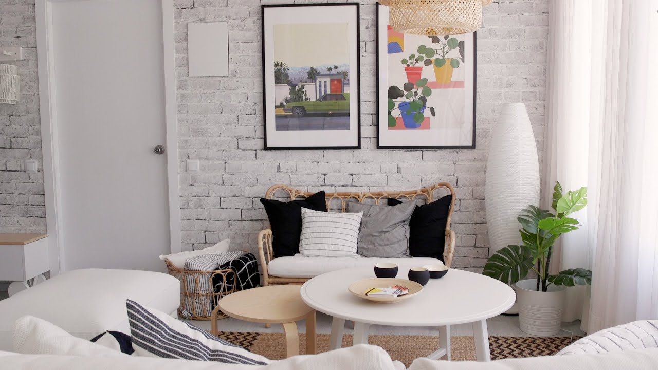 Vivir en un mini piso con un estilo joven y relajado