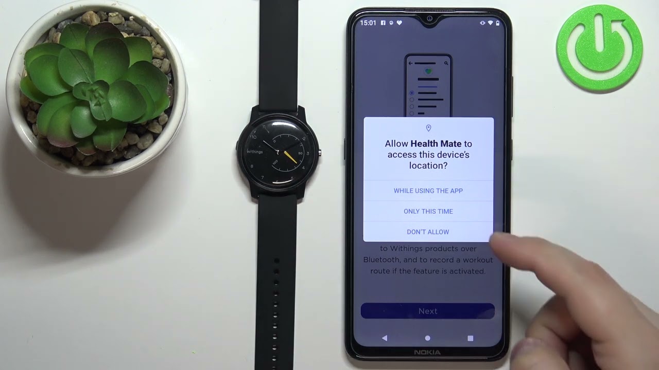 How to Pair Withings Move With Android - Link Withings Move to Android Phone