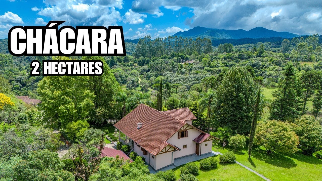 CHÁCARA EM SÃO JOSÉ DOS PINHAIS-PR | 2 SUÍTES | POMAR, POÇO ARTESIANO