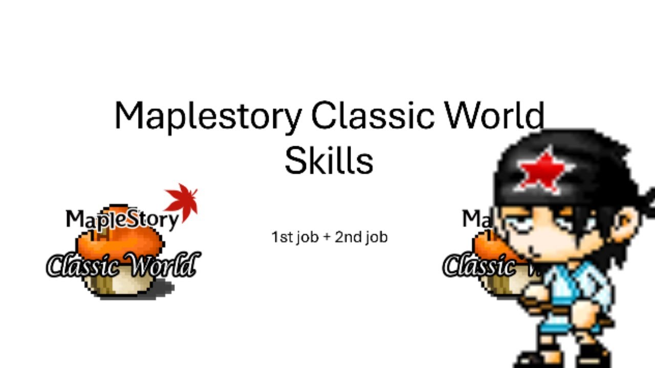 Обзор изменений навыков в Maplestory Classic World