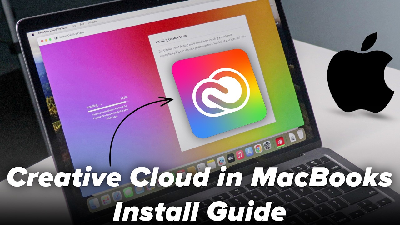 Как установить Adobe Creative Cloud на Mac за считанные минуты! (Без каких-либо проблем)