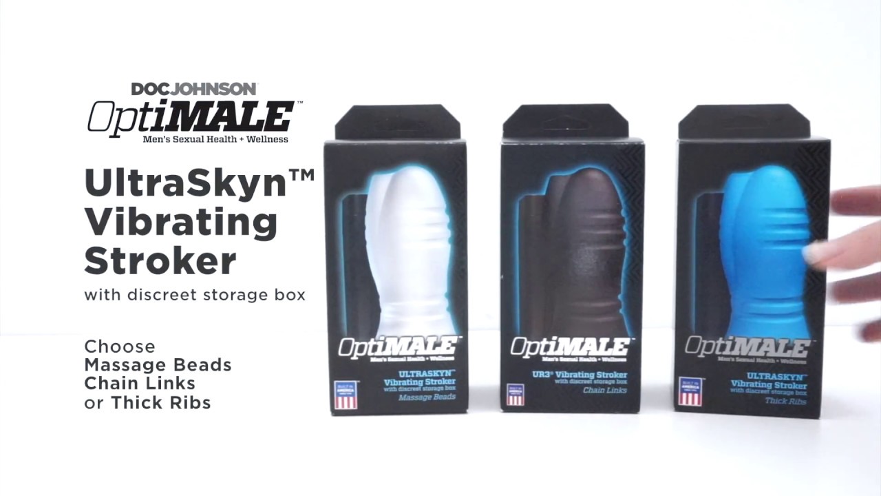 OptiMALE - ULTRASKYN Vibrating Stroker