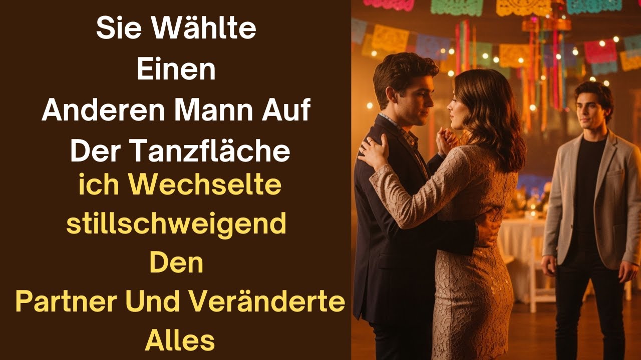 Sie wählte einen anderen Mann auf der Tanzfläche – ich wechselte stillschweigend den Partner und