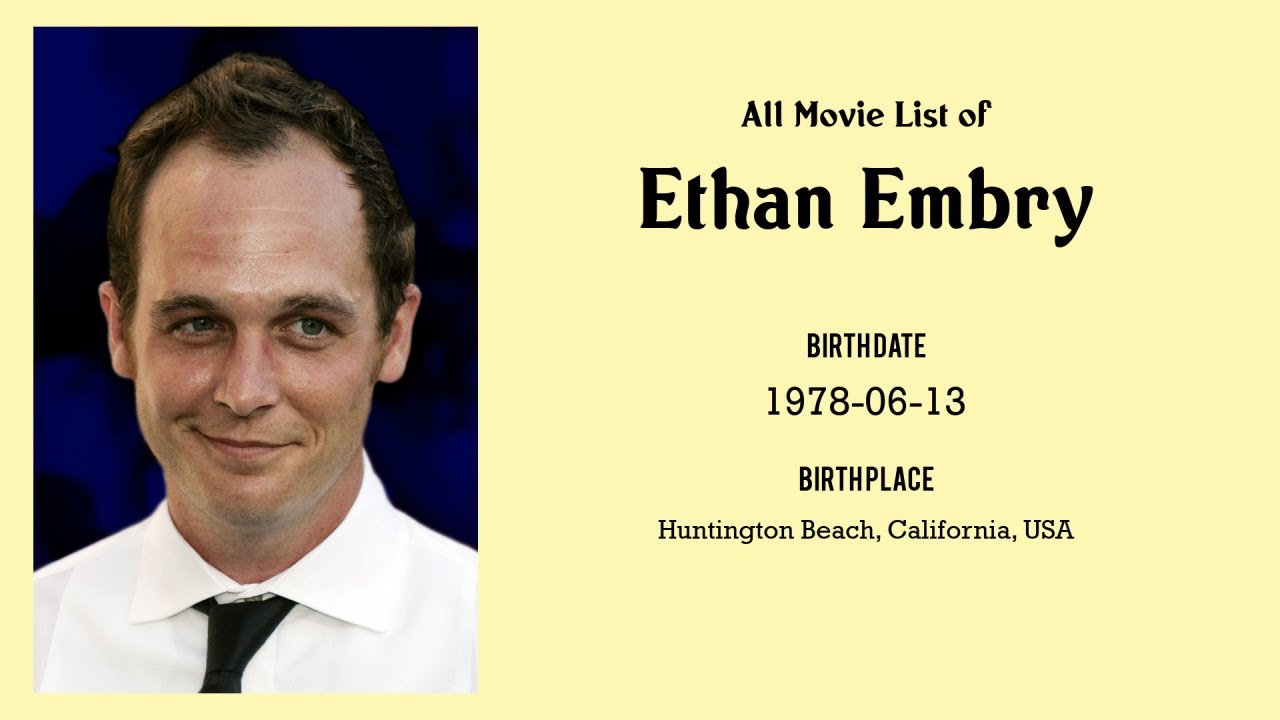 Ethan Embry Movies list Ethan Embry| Filmography of Ethan Embry