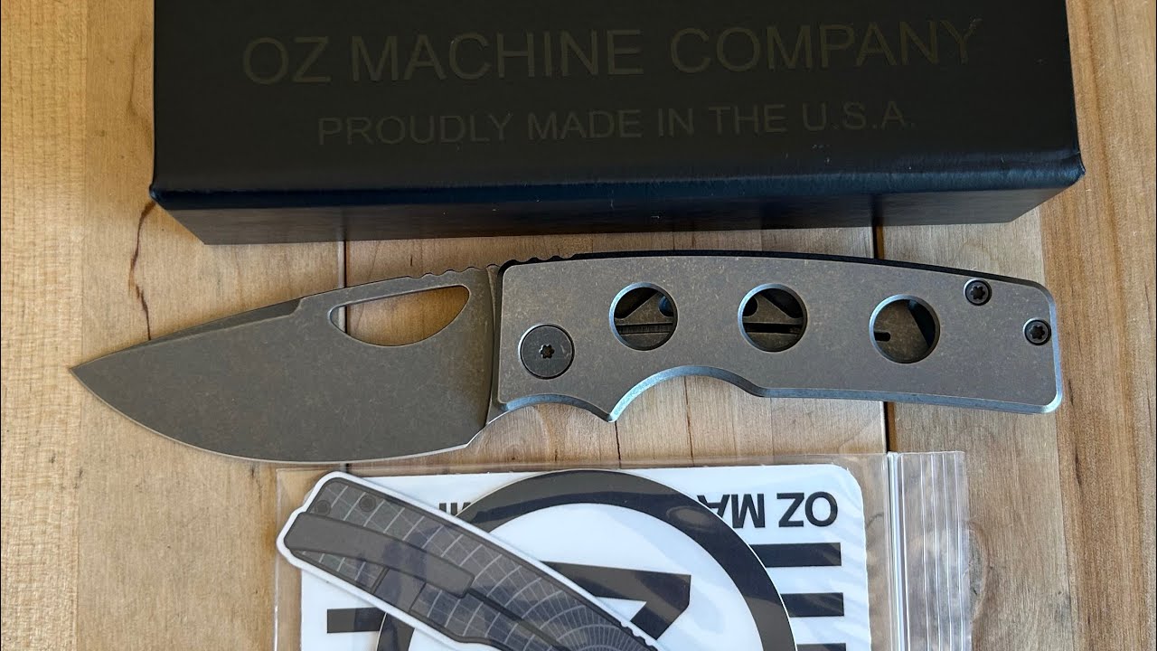 Unboxing - OZ Machine Company Roosevelt Speed Hole #4085