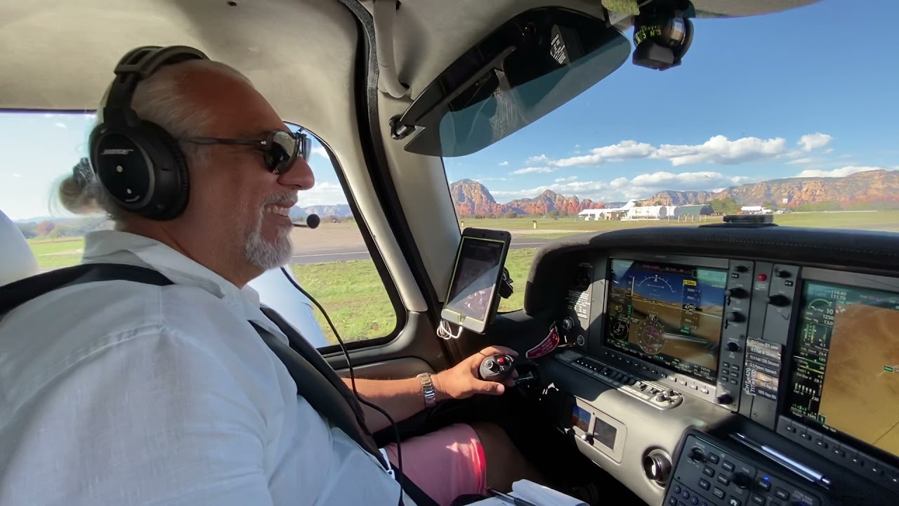 2020 #Cirrus #SR22TURBO G6 &ldquo;Landing at Sedona&rdquo; KSEZ rwy 21. #Cirruslife