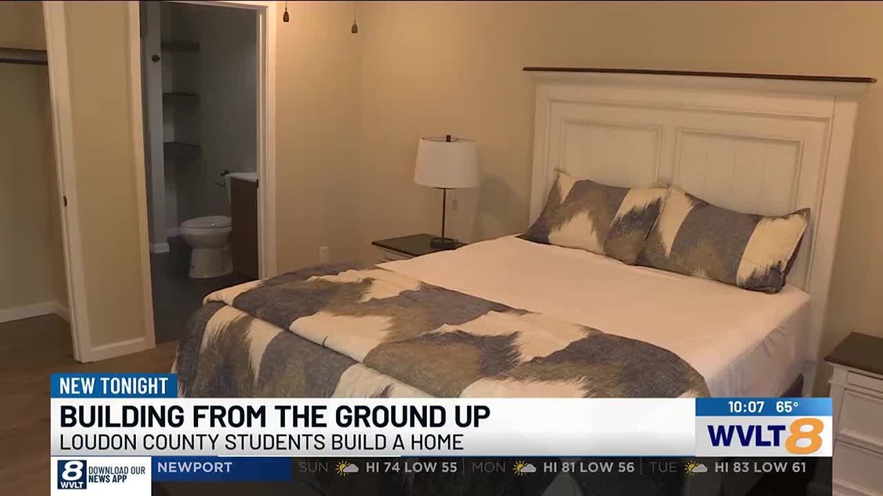 Loudon County High School students build home from the ground up