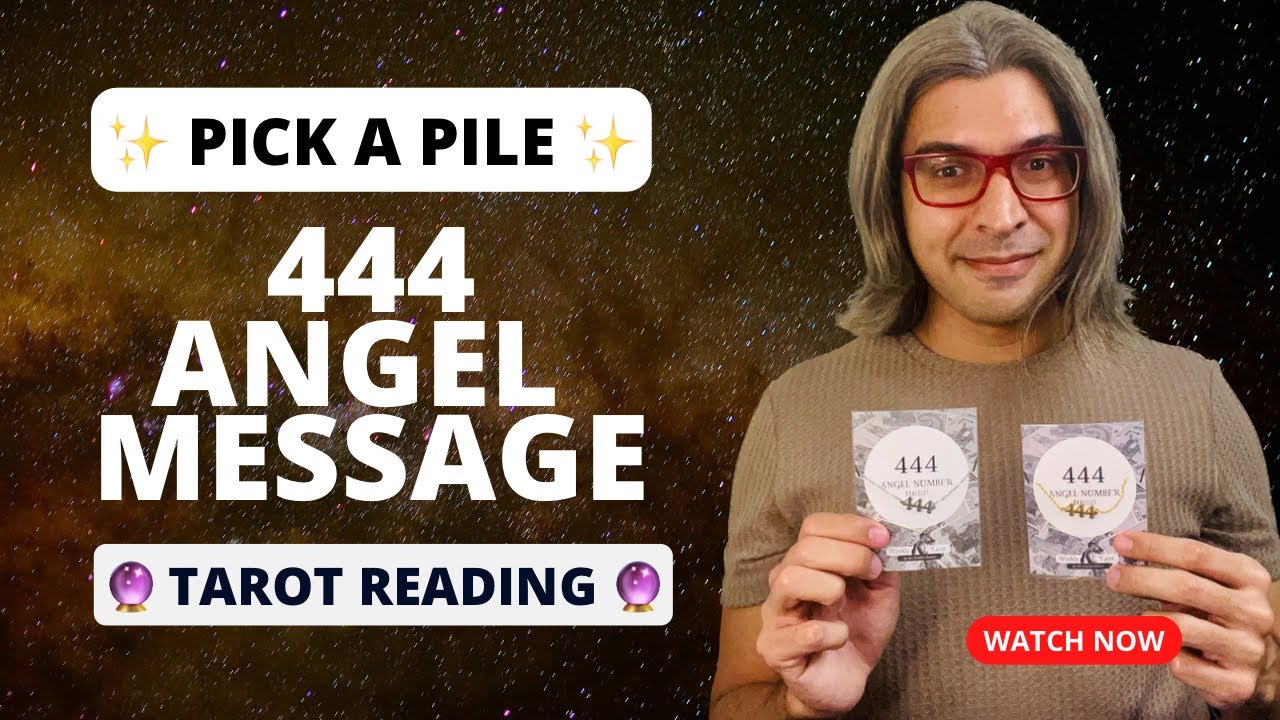 The Message you Need To hear from your Angels 444 Number ✨ Pick a Pile Tarot Reading ✨ #spirituality