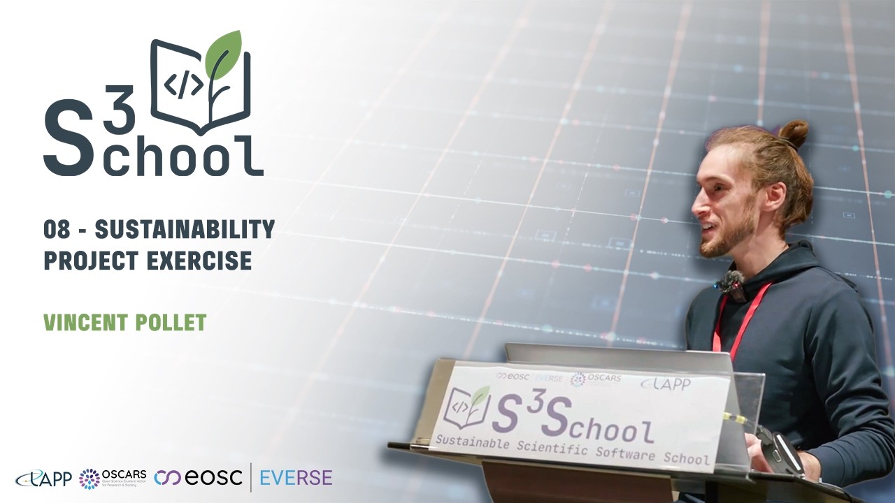 S³ School 2026 - SUSTAINABILITY Project Exercice - Vincent Pollet