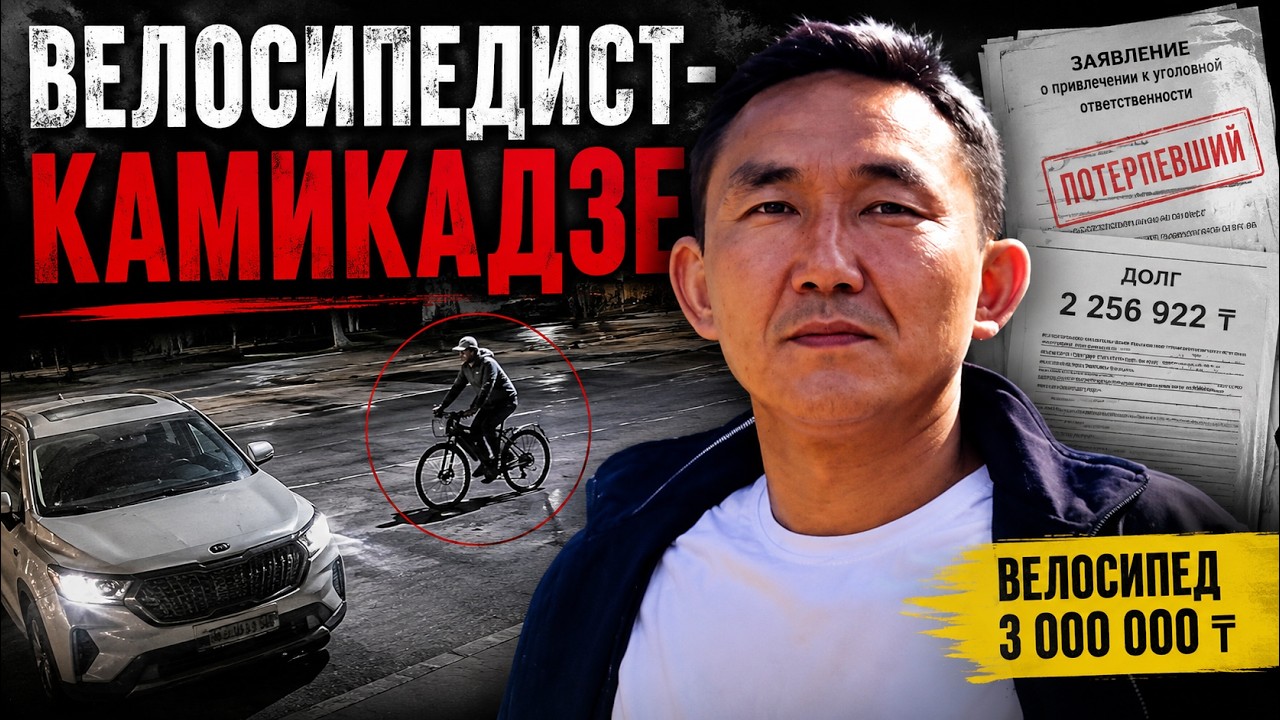 Мы нашли велосипедиста, который хочет посадить Егеубаеву. Кто он?/ БАСЕ