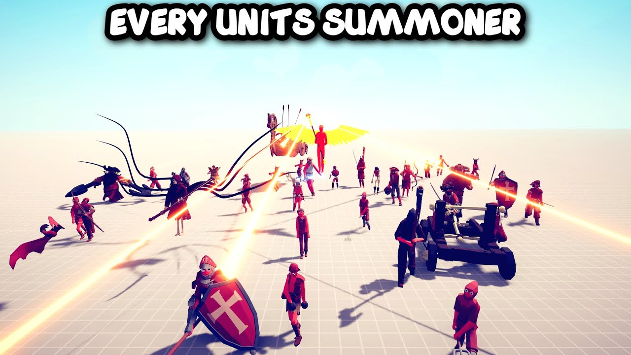 EVERY UNITS SUMMONER Vs UNITS - TABS - Totally Accurate Battle Simulator