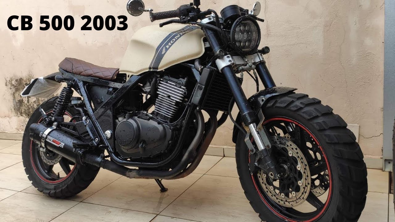 Cb 500 scrambler (projeto DEHS)