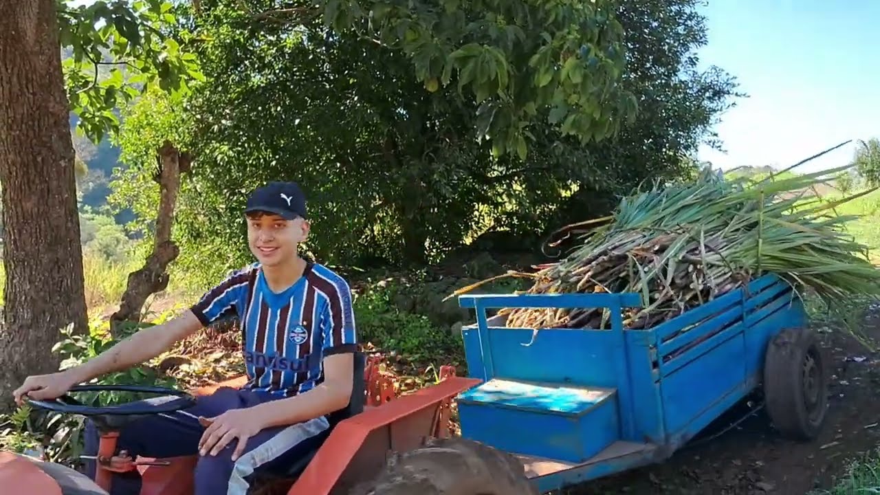 BUSCANDO CANA DE AÇÚCAR COM O AGRALE 4100